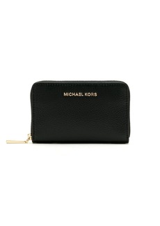 Michael Kors pebble-leather zip-around wallet