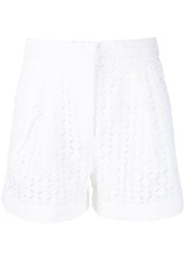 MICHAEL Michael Kors perforated design shorts