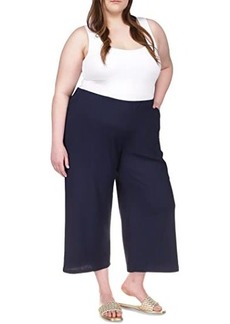 MICHAEL Michael Kors Plus Size Cropped Pull-On Pants