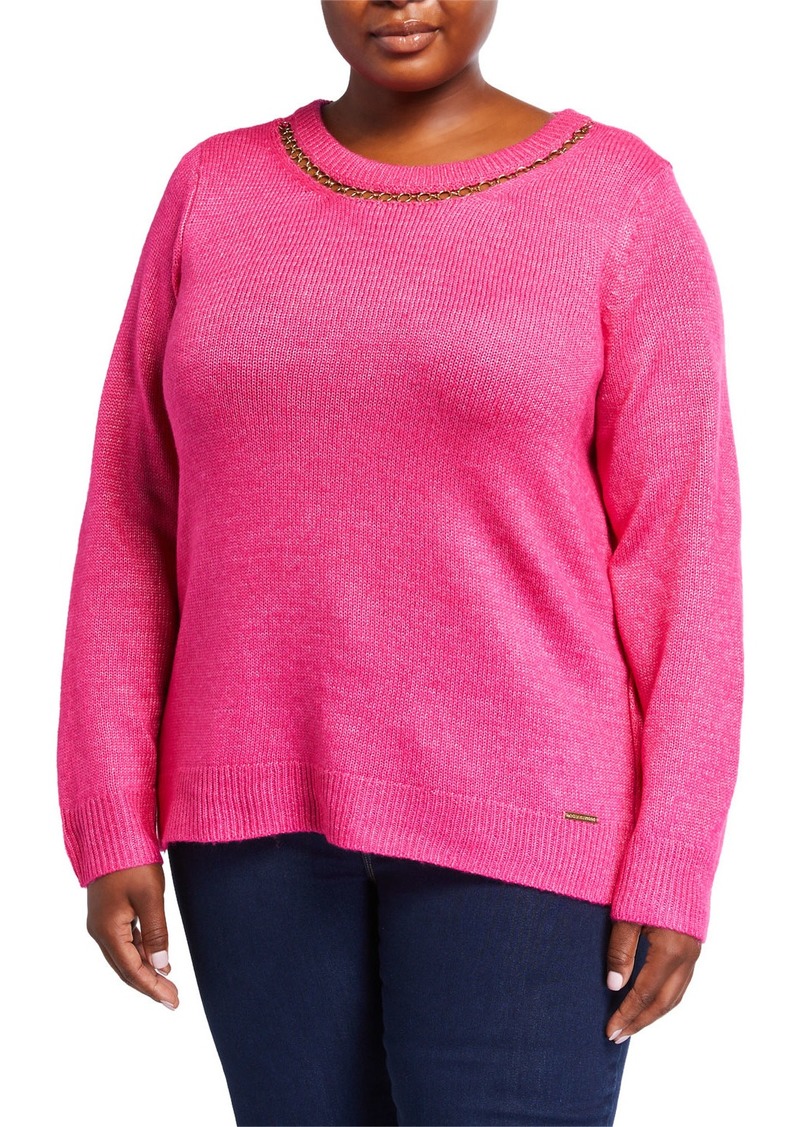 michael kors plus size sweaters