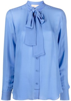 MICHAEL Michael Kors pussy-bow collar button-up blouse