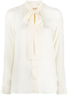 MICHAEL Michael Kors pussy-collar long-sleeved shirt