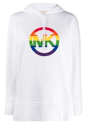 MICHAEL Michael Kors rainbow logo hoodie