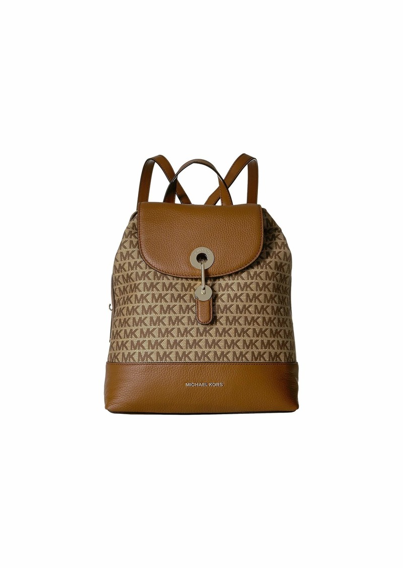 michael kors raven medium backpack