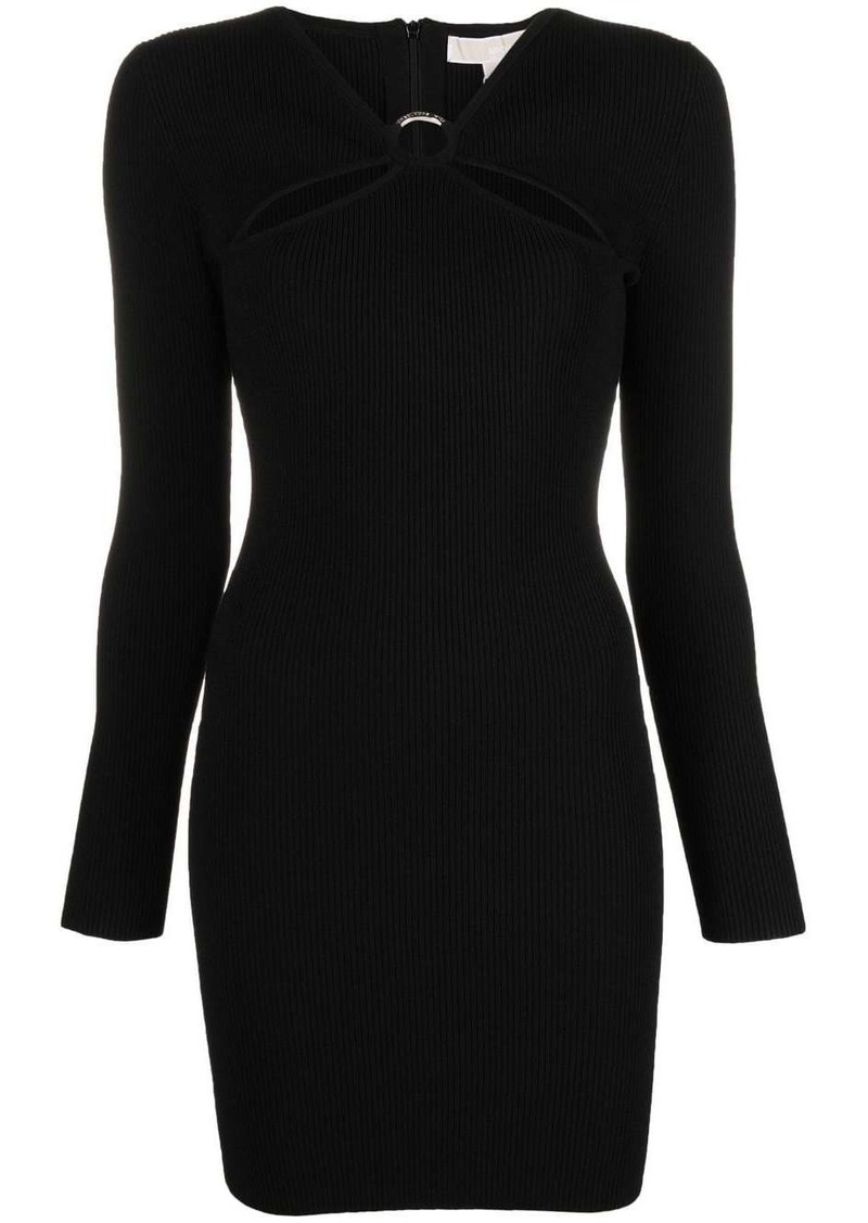 MICHAEL Michael Kors ribbed-knit mini dress