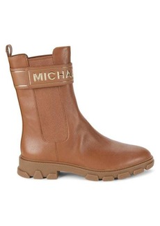 MICHAEL Michael Kors Ridley Logo Mid Calf Boots