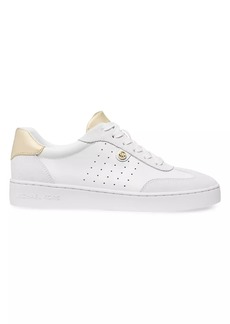 MICHAEL Michael Kors Scotty Leather Low-Top Sneakers