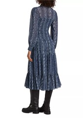 MICHAEL Michael Kors Smocked Button Down Shirtdress