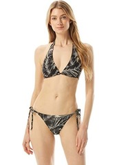 MICHAEL Michael Kors Sonoran Palm Multi-Wear Triangle Top