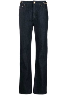 MICHAEL Michael Kors straight-leg chain-detail jeans