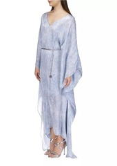 MICHAEL Michael Kors Sunbleached Petal Draped Dress