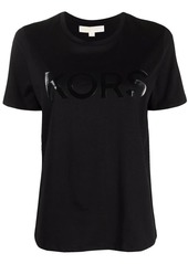 Michael Kors tonal-logo print organic cotton T-shirt