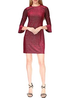MICHAEL Michael Kors Velvet Flounce Mini Dress
