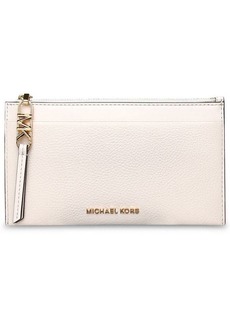 MICHAEL Michael Kors White leather cardholder
