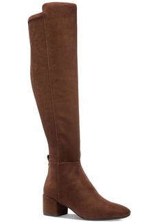 MICHAEL Michael Kors Womens Faux Suede Tall Over-The-Knee Boots
