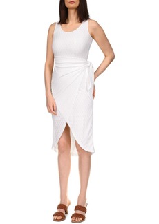 MICHAEL Michael Kors Womens Faux Wrap Maxi Cocktail and Party Dress