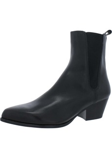MICHAEL Michael Kors Womens Leather Pointed Toe Ankle Boots