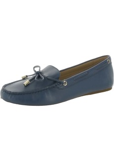 MICHAEL Michael Kors Womens Leather Slip On Loafers