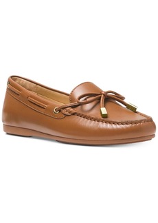 MICHAEL Michael Kors Womens Leather Slip-On Loafers