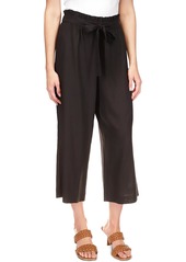 MICHAEL Michael Kors Womens Linen Tie Front Wide Leg Pants