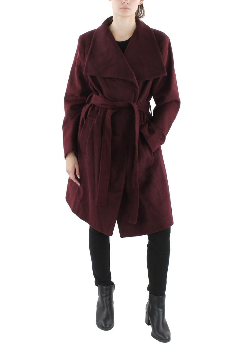 MICHAEL Michael Kors Womens Wool Midi Long Coat