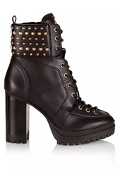 MICHAEL Michael Kors Yvonne 100MM Studded Leather Booties