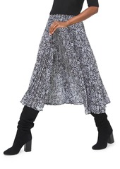MICHAEL Michael Kors Zinnia Pleated Midi Skirt