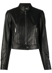 MICHAEL Michael Kors zip-up biker jacket
