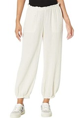 Michael Stars Elsa Double Gauze Pull-On Relaxed Joggers