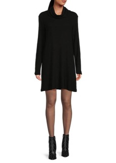 MICHAEL STARS Maureen Mock Neck Dress