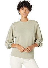Michael Stars Kehlani Puff Sleeve Sweatshirt in Hermosa French Terry