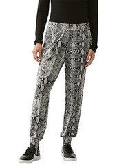 Michael Stars Lidia Snake Print Ultra Jersey Relaxed Joggers
