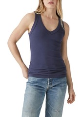 Michael Stars Blanche Side Ruched Tank