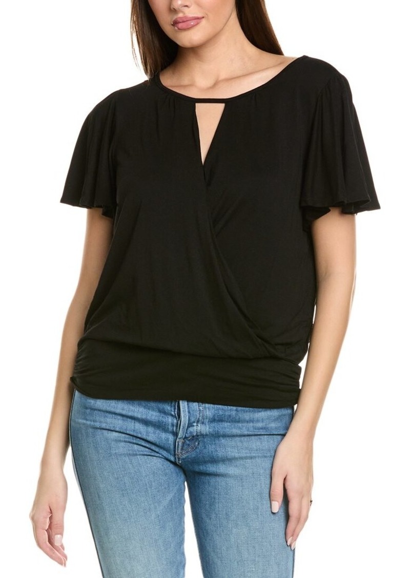 Michael Stars Cecile Surplice Top