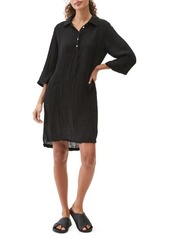 Michael Stars Cecily Shirtdress in Black at Nordstrom