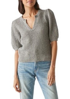 Michael Stars Gemma Waffle Stitch Sweater