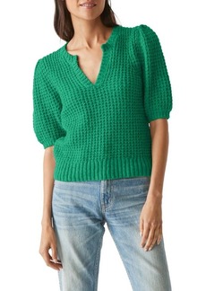 Michael Stars Gemma Waffle Stitch Sweater