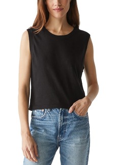 Michael Stars Johnnie Cropped Cotton Tank Top