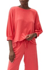 Michael Stars Julia Puff Sleeve Pullover in Salsa at Nordstrom