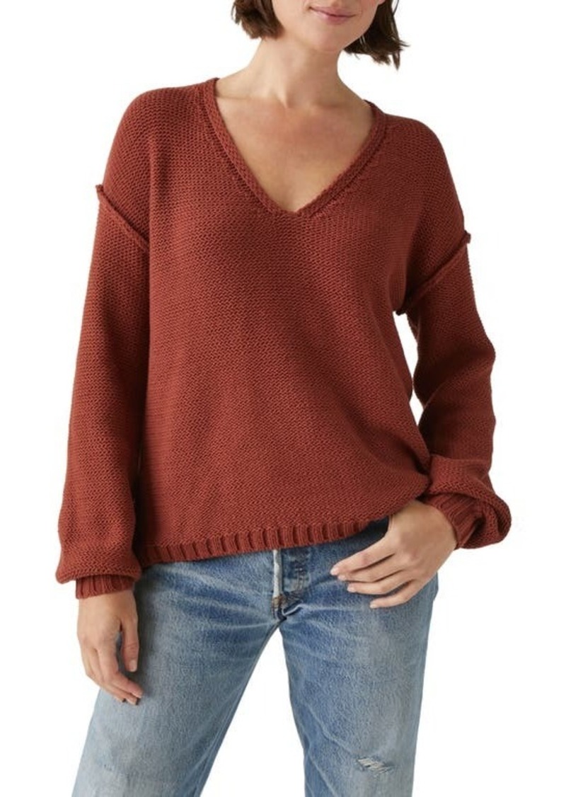 Michael Stars Kendra Relaxed Cotton Blend Sweater
