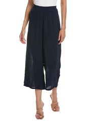 Michael Stars Medina Smocked Waist Cropped Pant