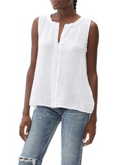 Michael Stars Olivia High-Low Tank in White at Nordstrom