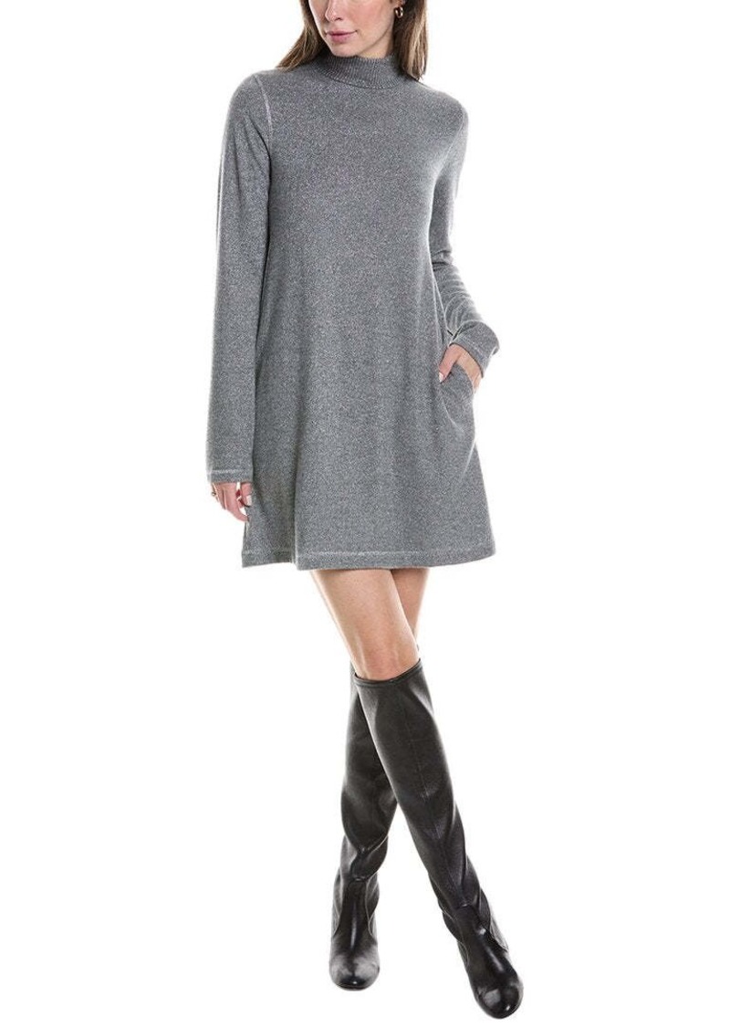 Michael Stars Olivia Sparkle Mock Neck Sweaterdress