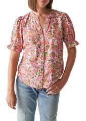 Michael Stars Roxanne Short Sleeve Button-Up Shirt