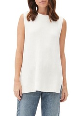 Michael Stars Syd Cotton Sweater Vest in Chalk at Nordstrom