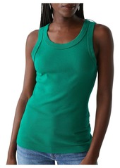 Michael Stars Women's Paloma 1x1 Cotton Wide Binding Tank Top