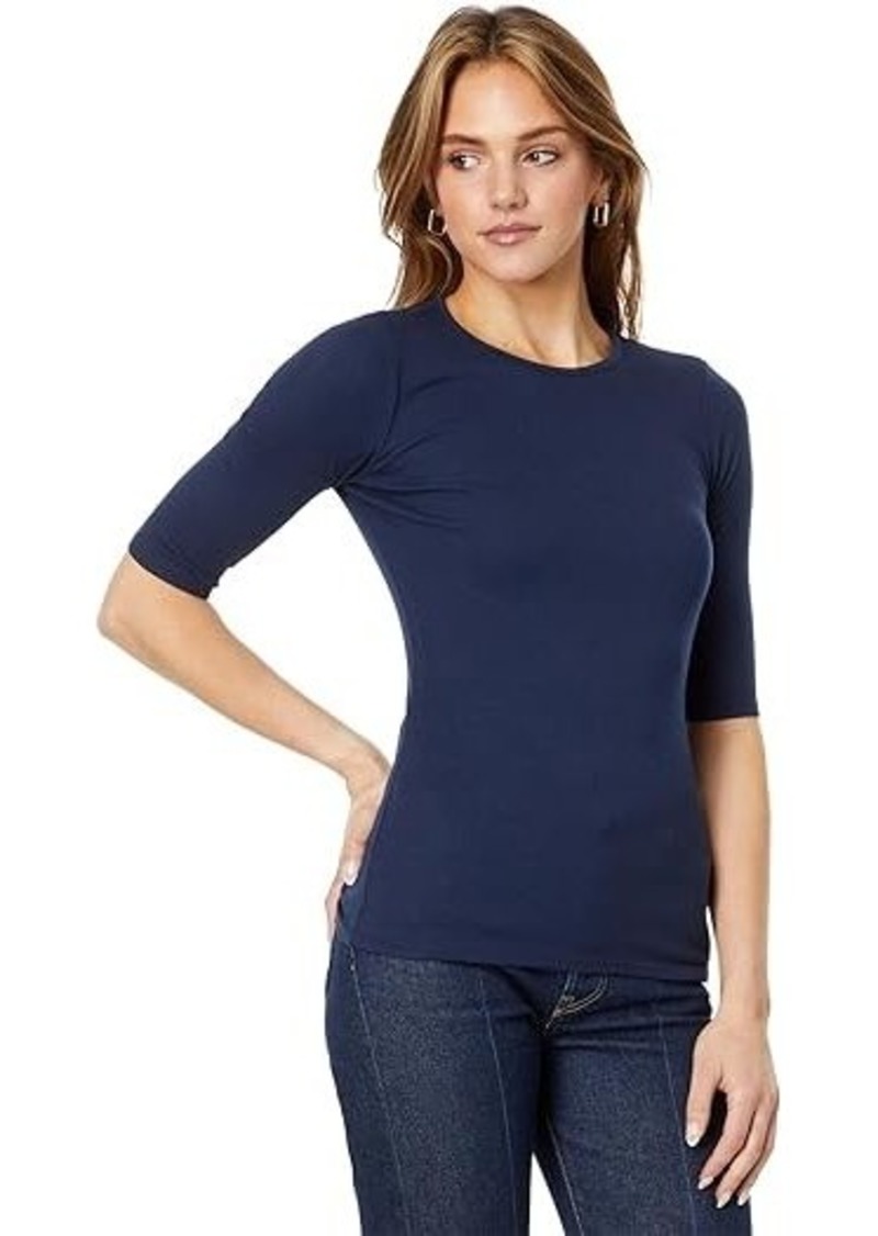 Michael Stars Tara Ultra Rib Slim Crew Neck Tee