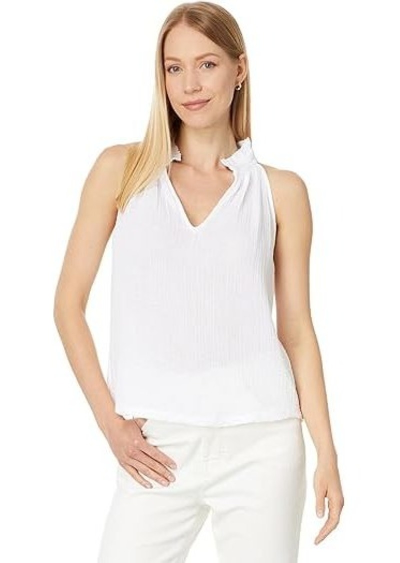 Michael Stars Viola Split-Neck Tank