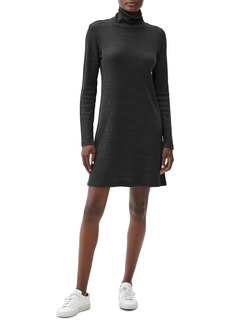 Michael Stars Jules Slouch Long Sleeve Turtleneck Dress in Charcoal at Nordstrom