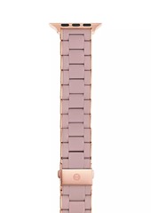 Michele Apple® Watch Rose Goldtone Stainless Steel Bracelet Strap/38/40/41 & 42/44/45/49MM